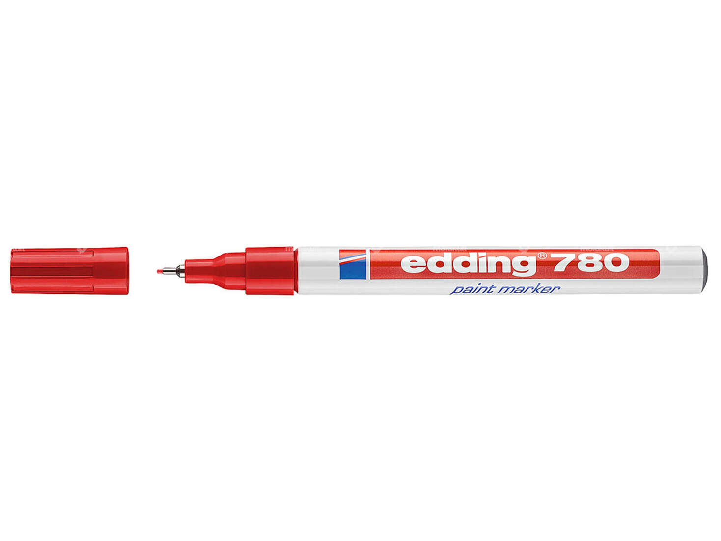 edding 780 Marqueur peinture 0.8 mm rouge Carousel Image 1