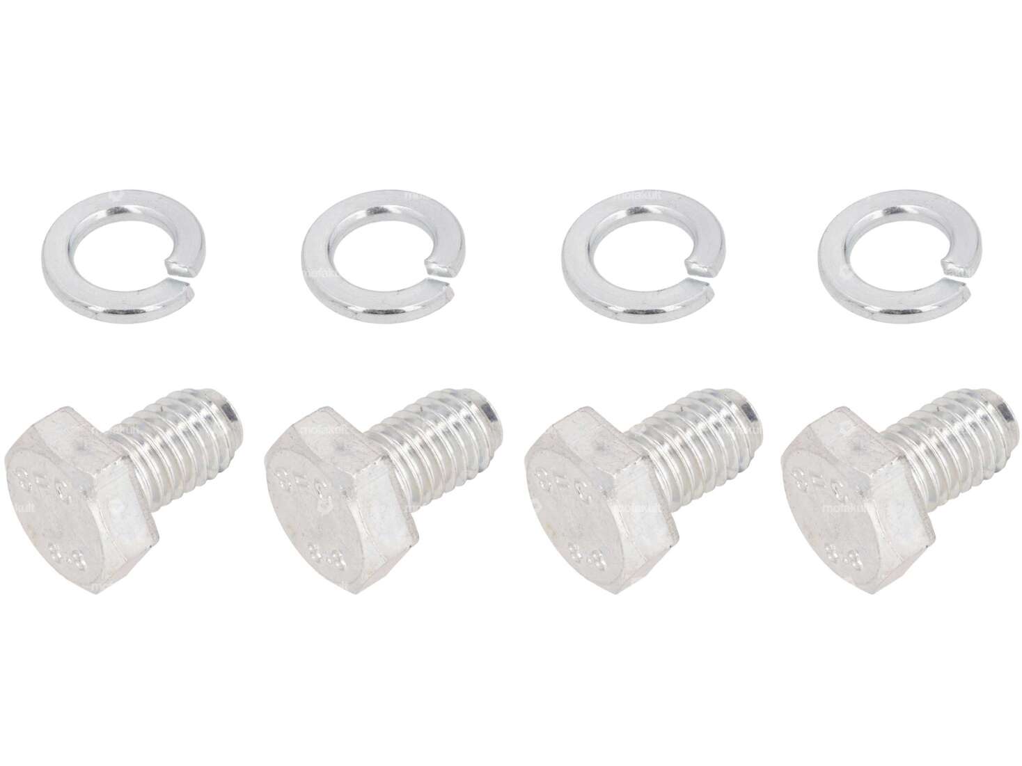 swiing® revival screw set gearbox frame mounting galvanized | Piaggio Ciao, SI, Bravo, Boxer Carousel Image 1