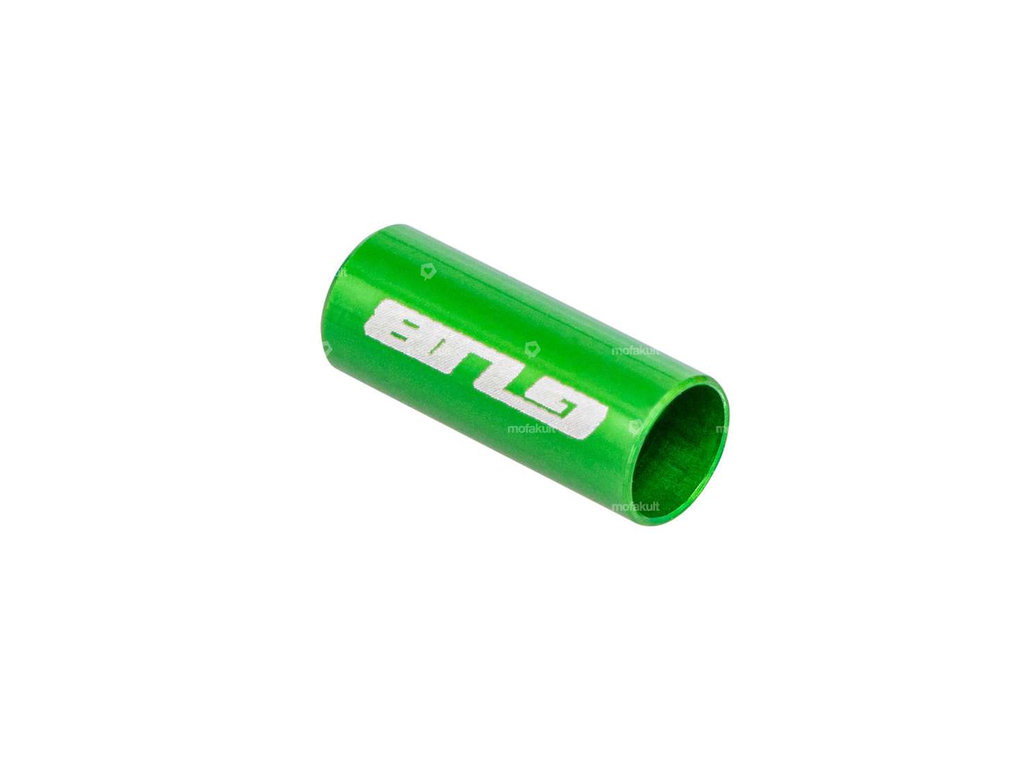 Embout de câble 5 mm aluminium anodisé vert Carousel Image 2