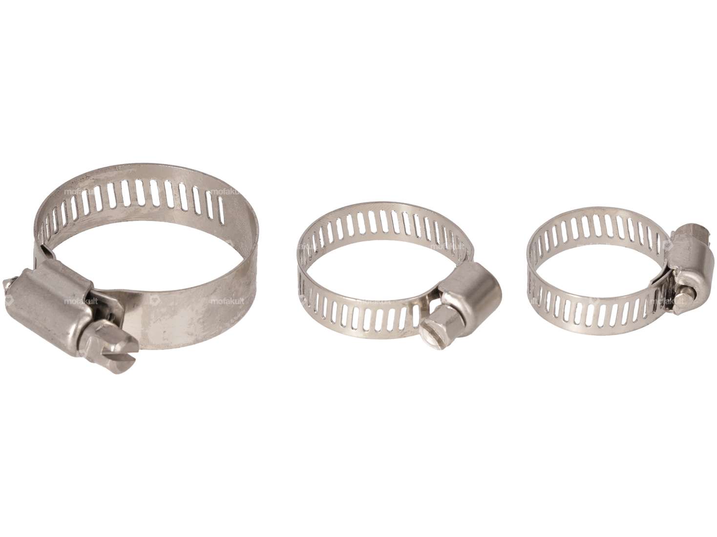 BGS Assortiment de colliers de serrage à visser 16 - 38 mm 26 pcs. Inox Carousel Image 2