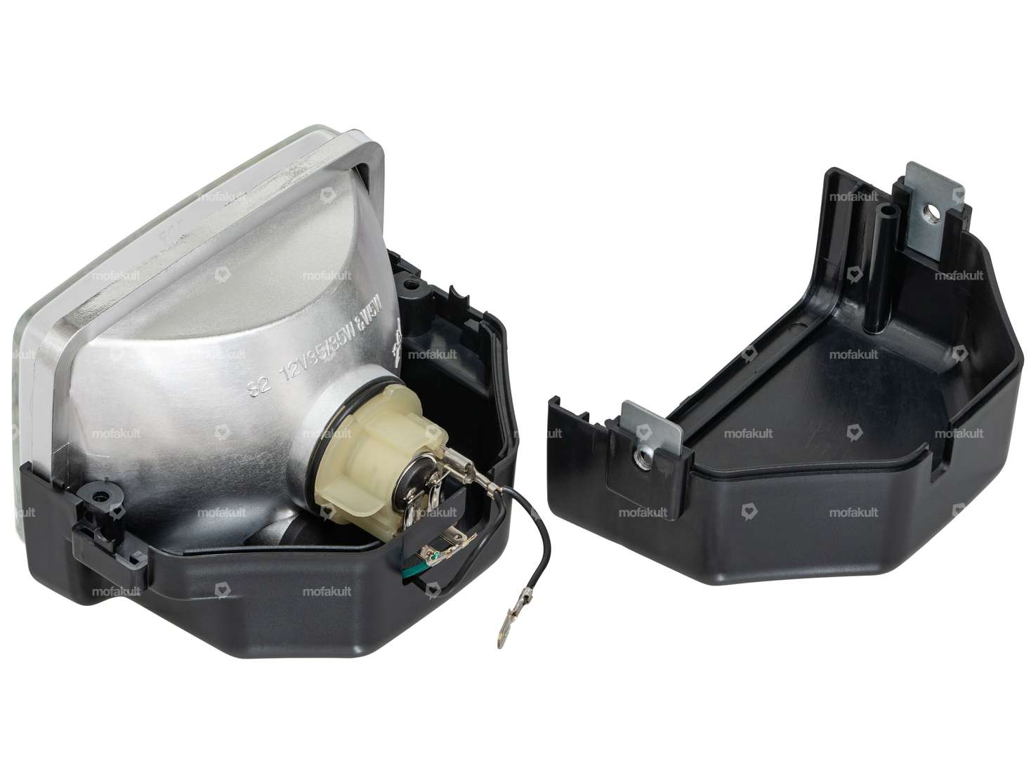 GPO square headlight | Tomos A35 / Pony GTX, Cross Carousel Image 3