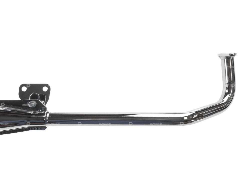 Exhaust 25 mm straight outlet chrome | Tomos Carousel Image 2