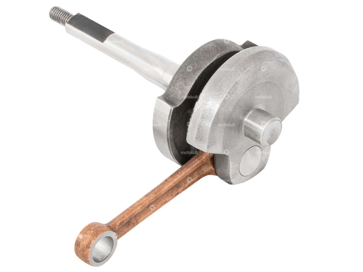 Mazzucchelli vilebrequin "original" 10 mm KoBo | Piaggio Ciao, SI, Bravo, Boxer Carousel Image 2