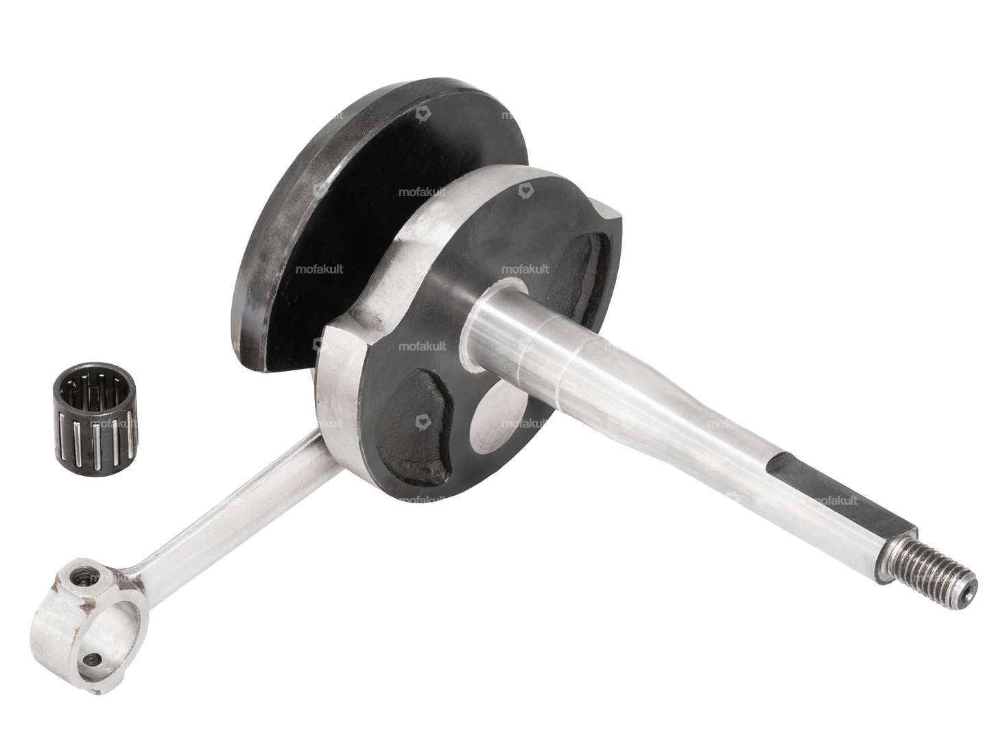 Mazzucchelli crankshaft "Racing" 12 mm KoBo | Piaggio Ciao, SI, Bravo, Boxer Carousel Image 1