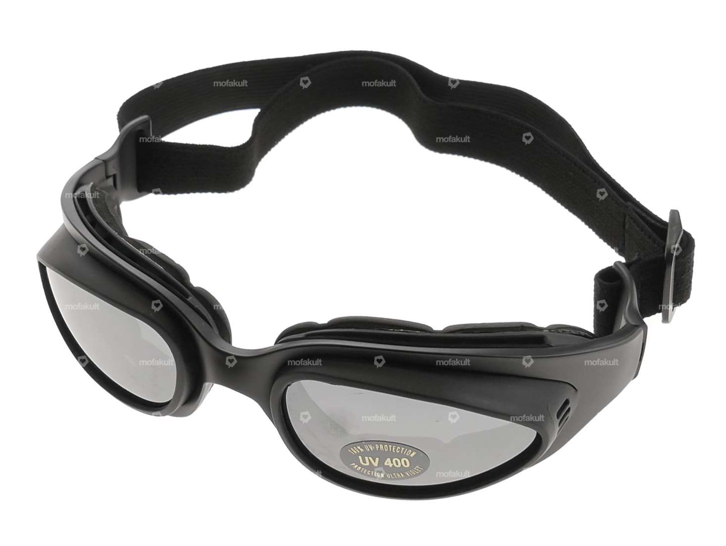 Lunettes de soleil avec bandeau noir Carousel Image 1