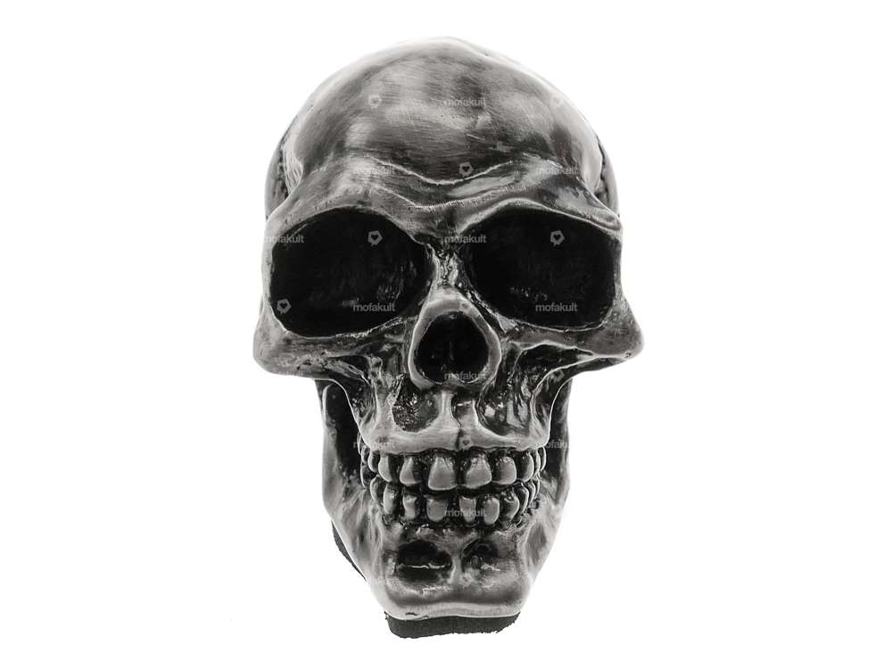 Solid matt skull ornamental figure Carousel Image 3