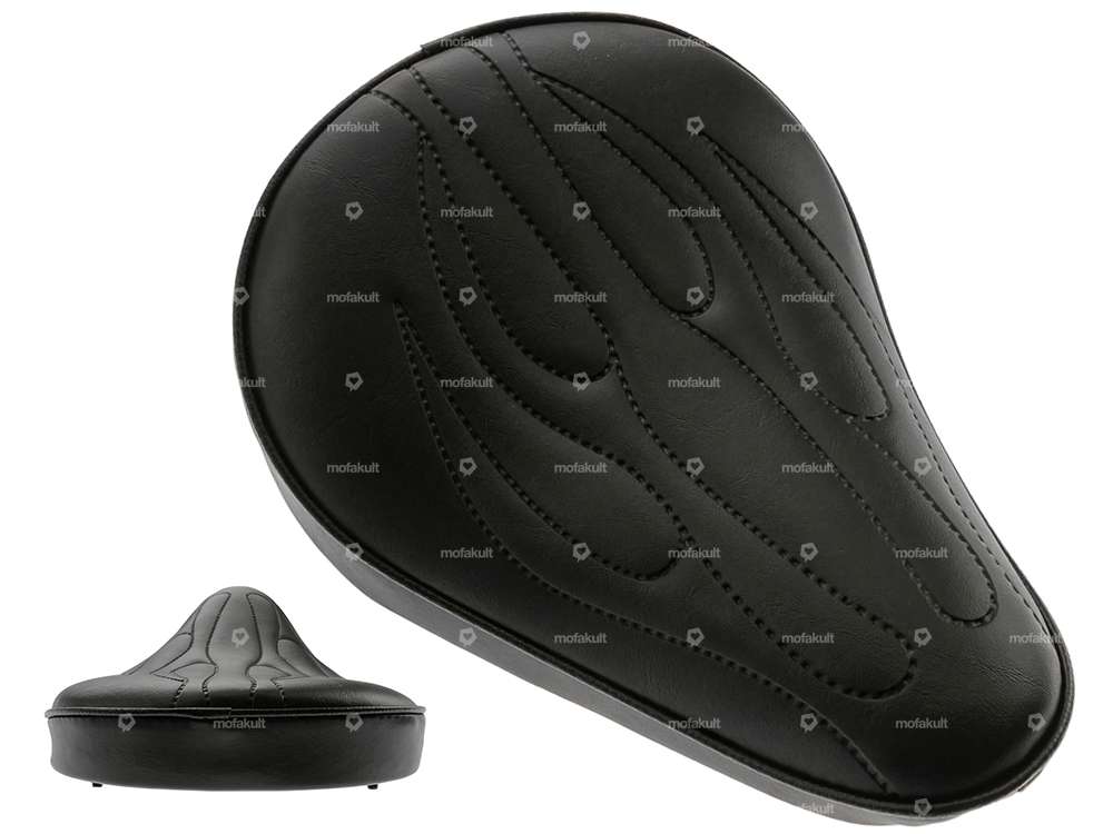 Selle "Tuck & Roll" Flame noir Carousel Image 1