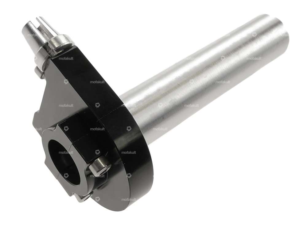 Tun'R throttle twist grip CNC aluminum black anodized Carousel Image 1