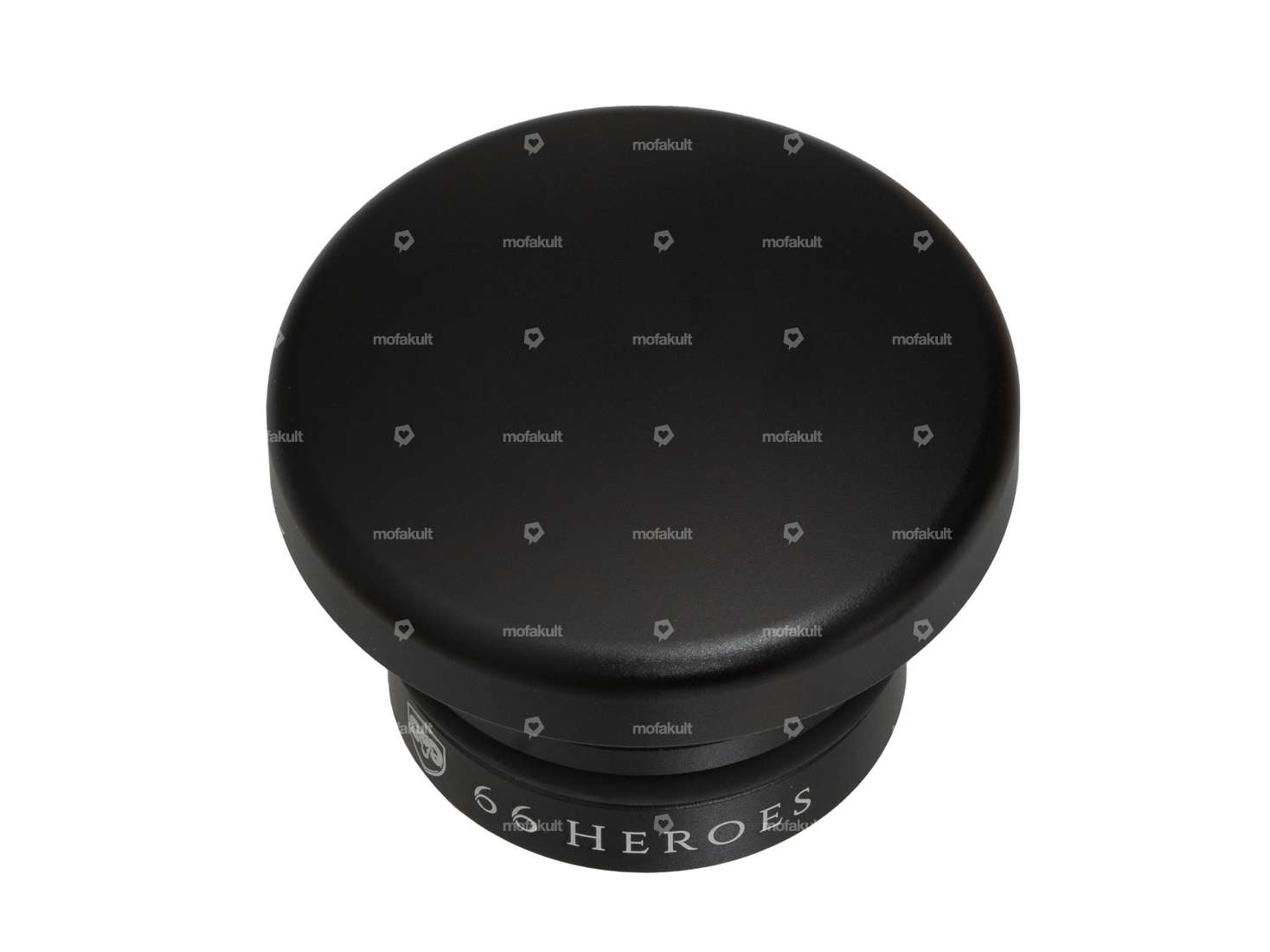 66HEROES Bouchon de réservoir rond noir | Zündapp Belmondo Carousel Image 1