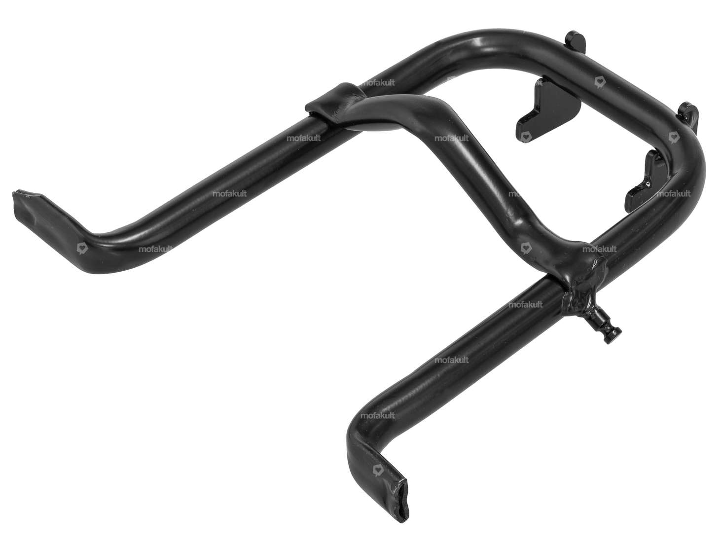 Buzzetti béquille principale prolongée noir (qualité 1A) | Puch Maxi S, P1 | X30 NS, NL, NG Carousel Image 2