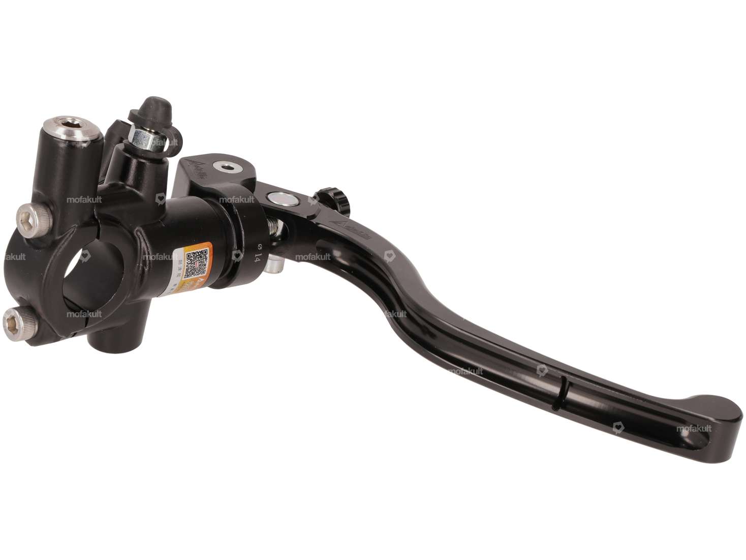 Levier de frein réglable à droite (piston de frein 14x18 mm) avec réservoir d'huile externe Carousel Image 2