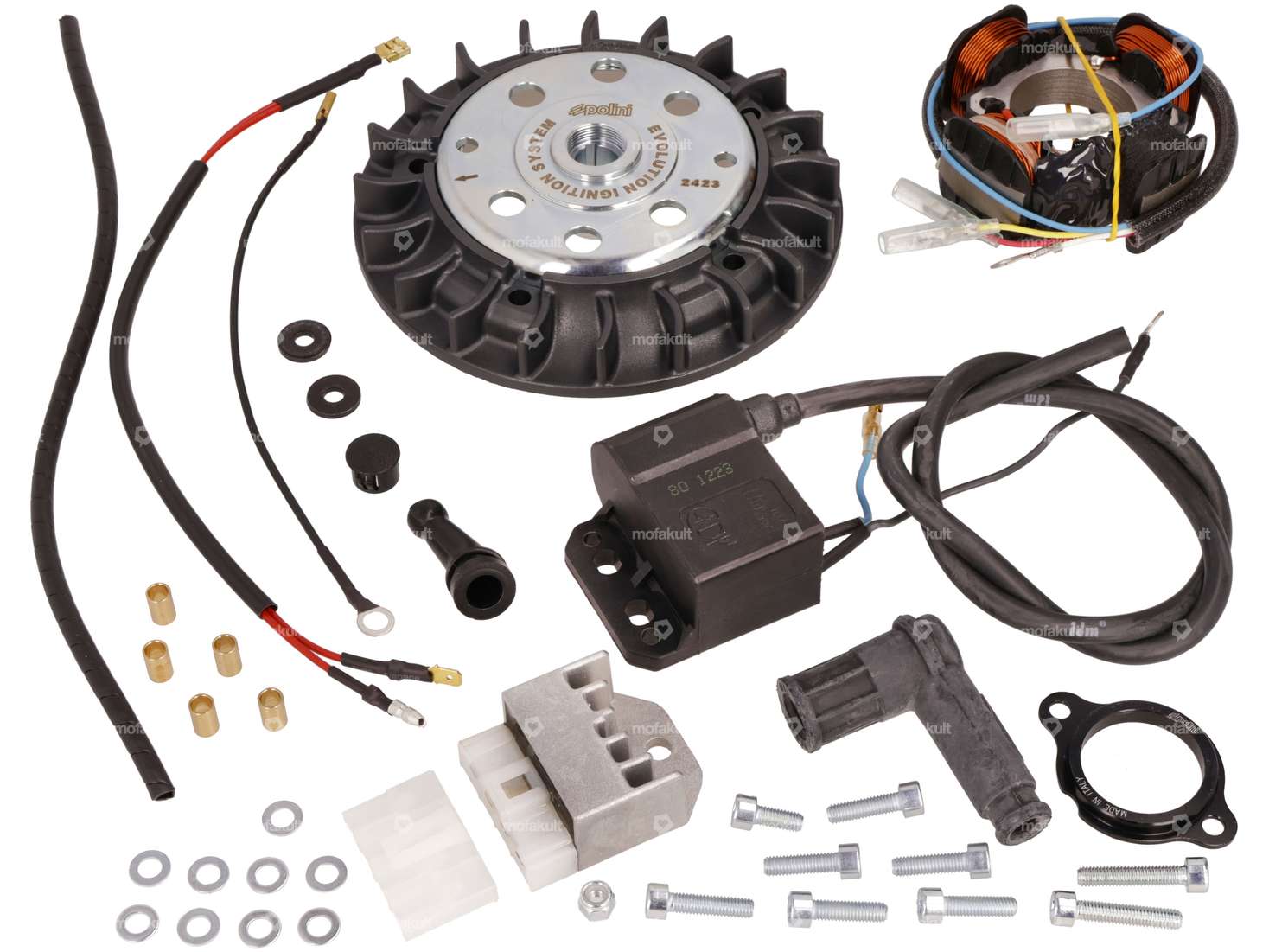 Polini EVO allumage électronique | Piaggio Ciao, SI, Bravo, Boxer Carousel Image 1