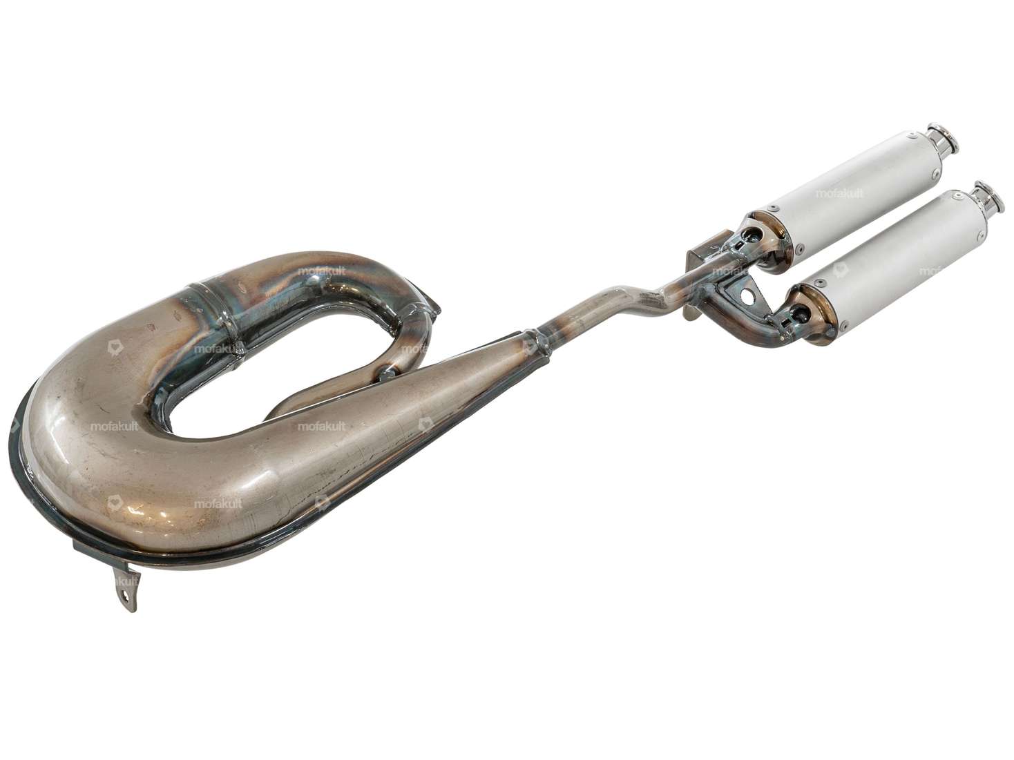 TECNO Circuit double silencer exhaust | Piaggio Ciao, Bravo Carousel Image 3