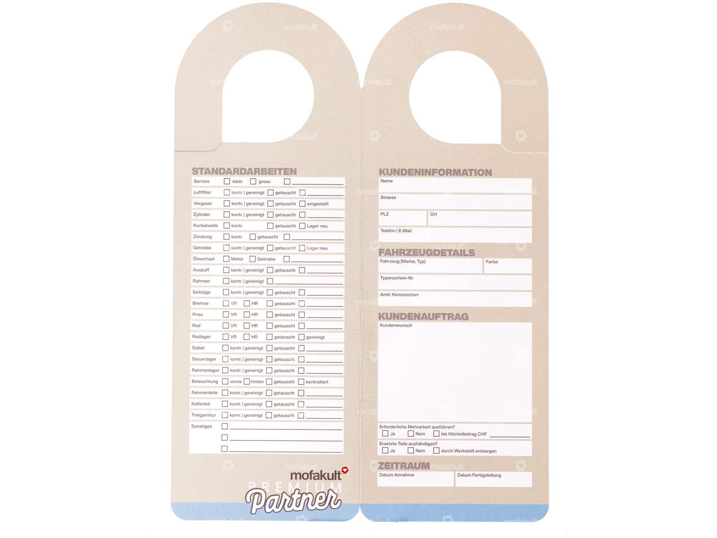 Carte d'atelier Premium Partner (20 pièces) Carousel Image 2