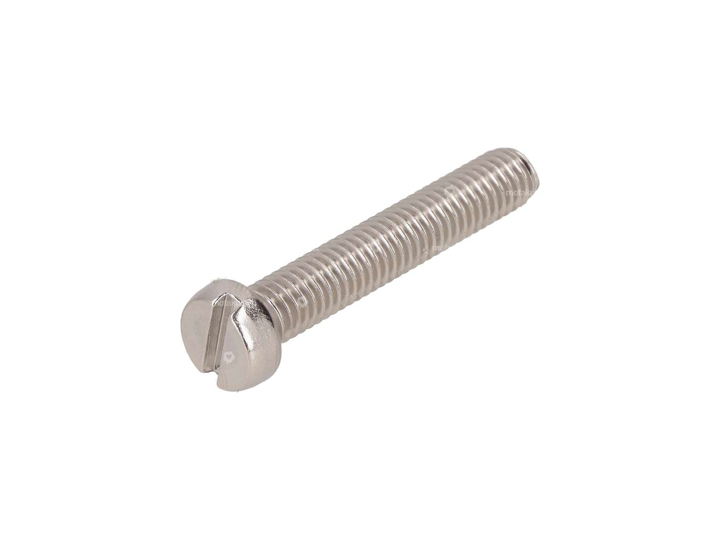 Vis M6x35 culasse fente inox Carousel Image 1