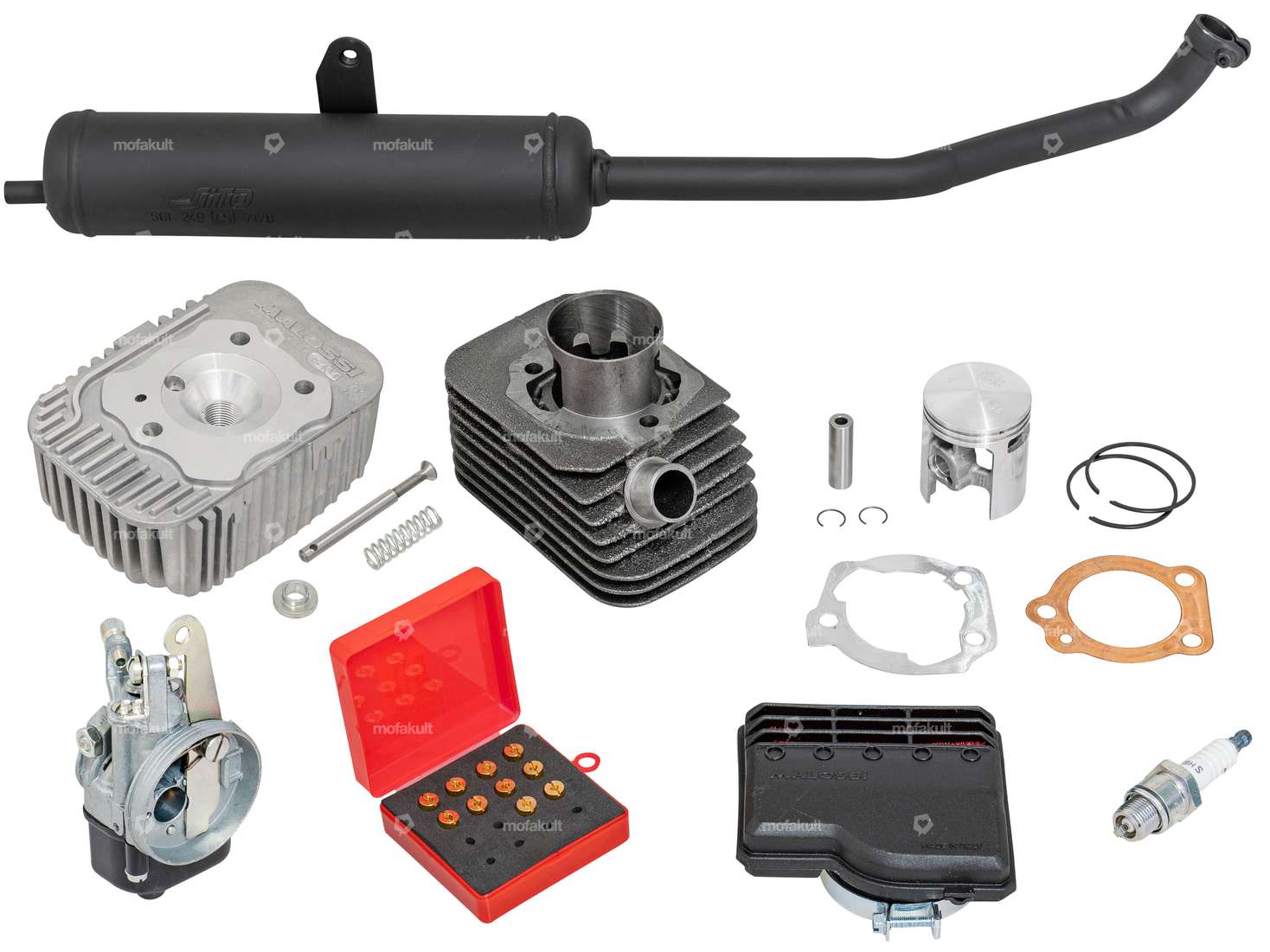 Malossi kit tuning 43 mm | Piaggio SI, Bravo, Grillo Carousel Image 1