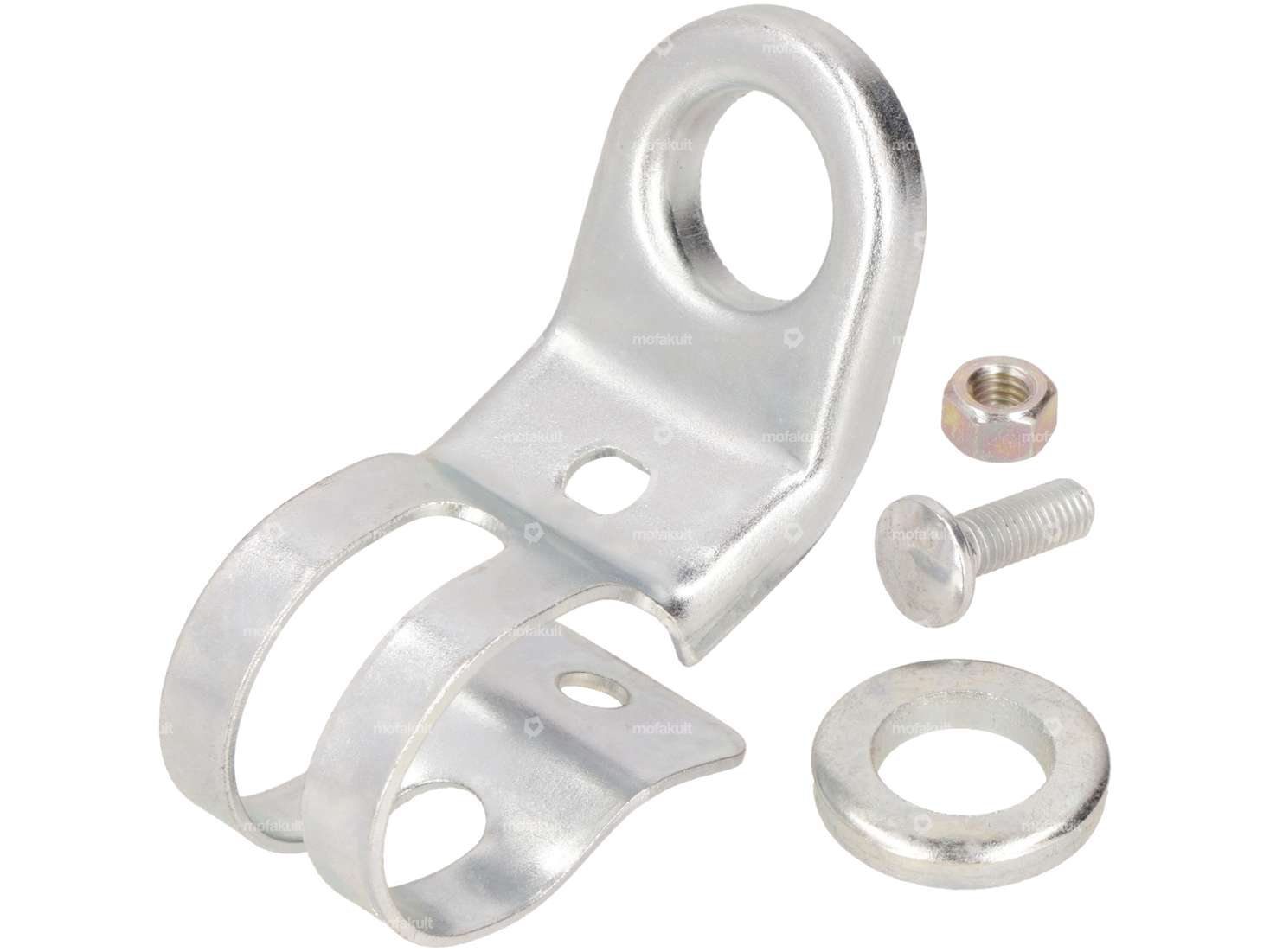 Transval speedometer bracket straight handlebar galvanized Carousel Image 1