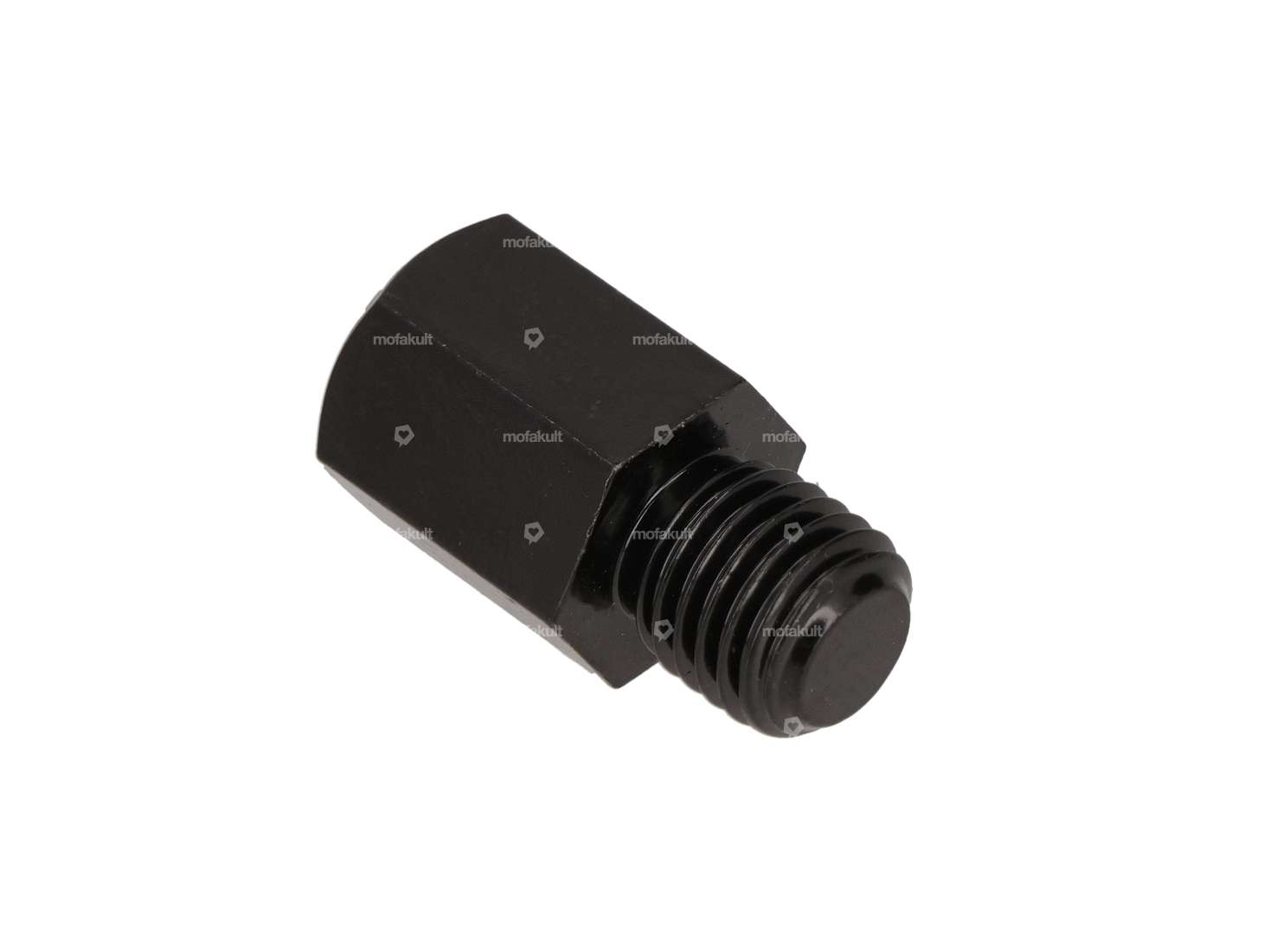 Adaptateur de support de rétroviseur M8 - M10 noir Carousel Image 2