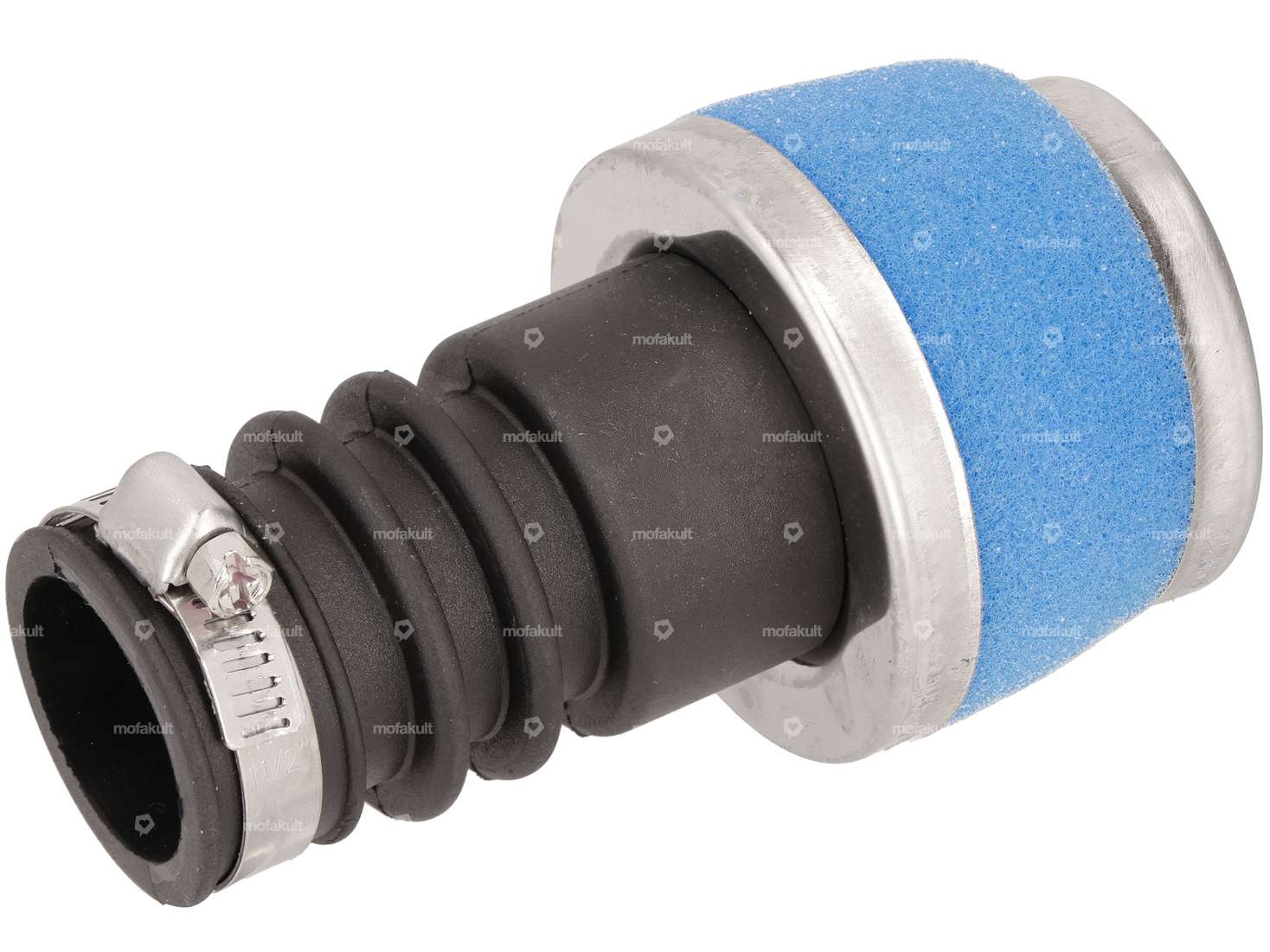 Filtre à air champignon mousse bleu 28 - 32 mm Carousel Image 1