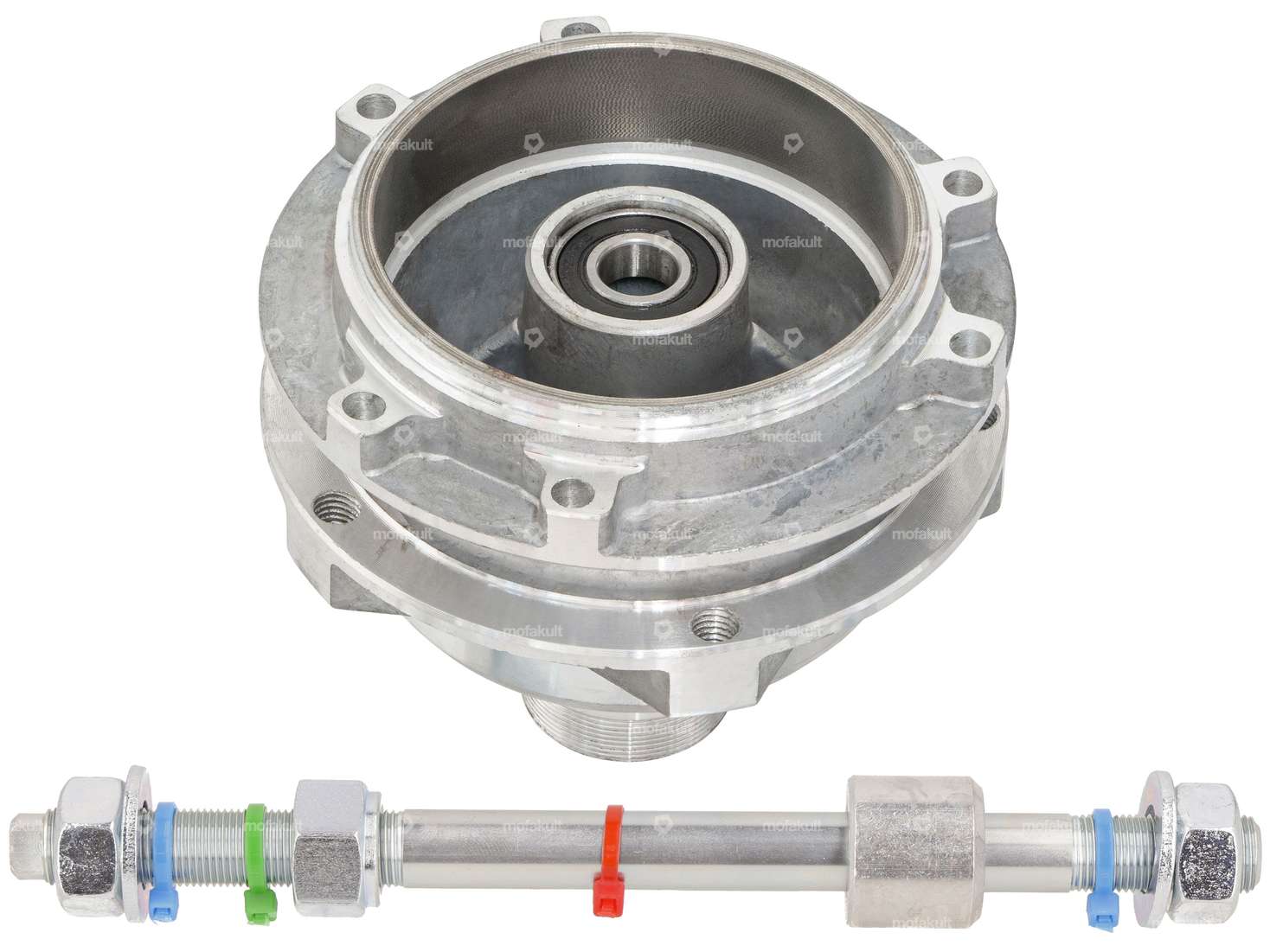 Moyeu de roue incl. axe roue en fonte arrière | Puch Maxi, X30 NG-2AH Carousel Image 1