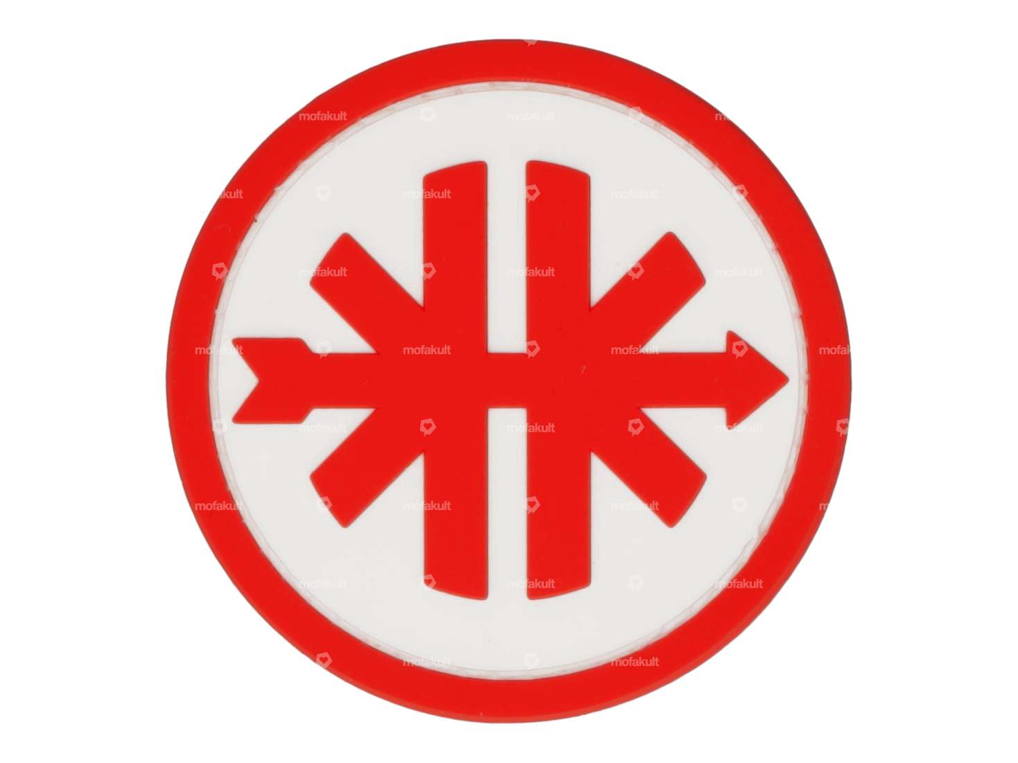 mk-Merch Ecusson "Kreidler" rond en caoutchouc Carousel Image 1