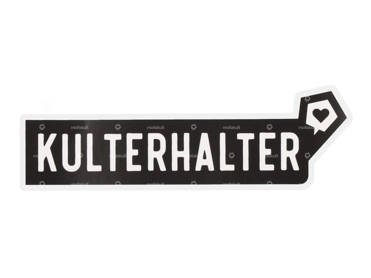 mk-Merch autocollant "KULTERHALTER" 25 x 100 mm Carousel Image 1
