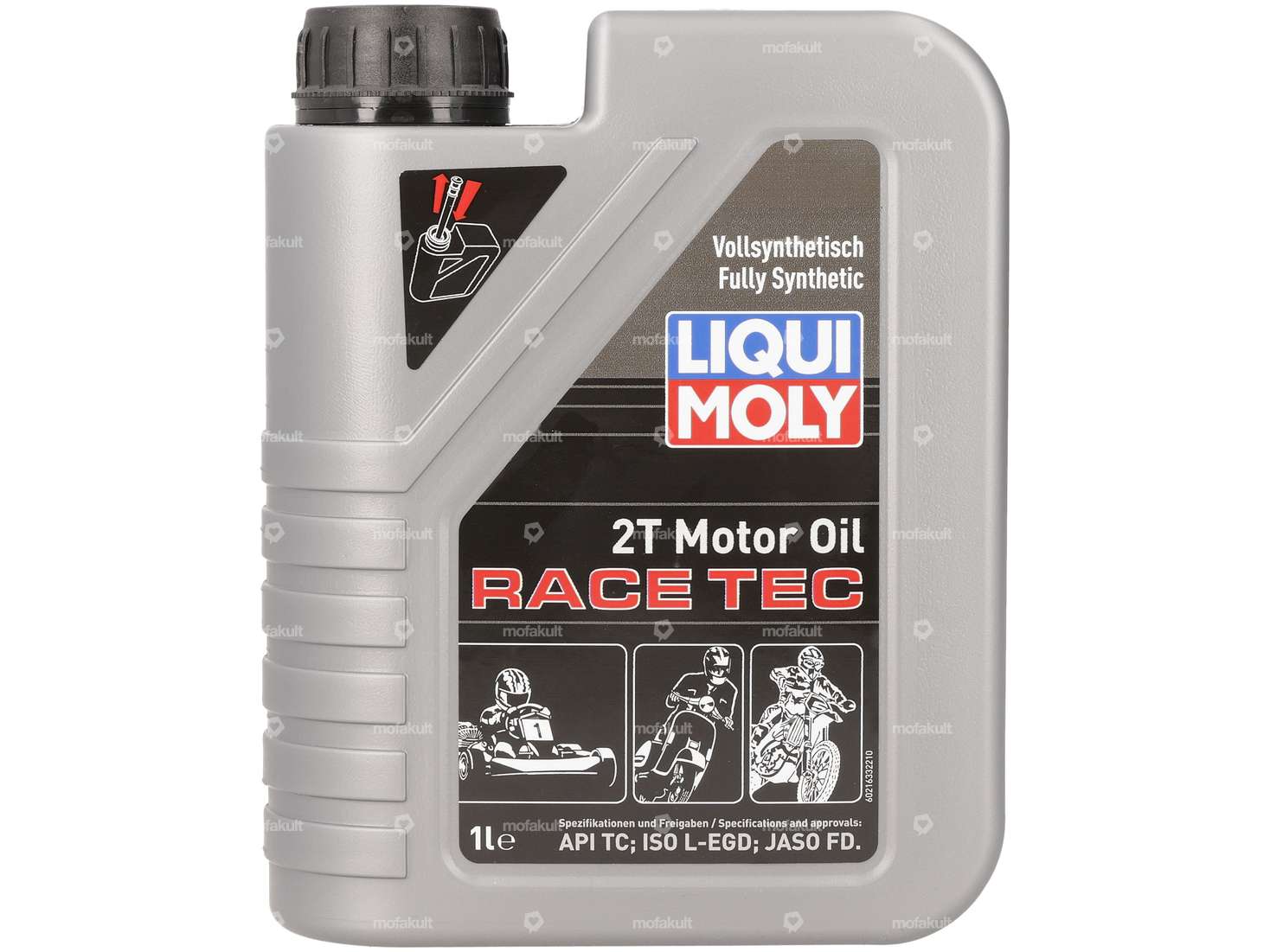 LIQUI MOLY 2-stroke mixing oil "RACE TEC" ester base 1 L Carousel Image 1