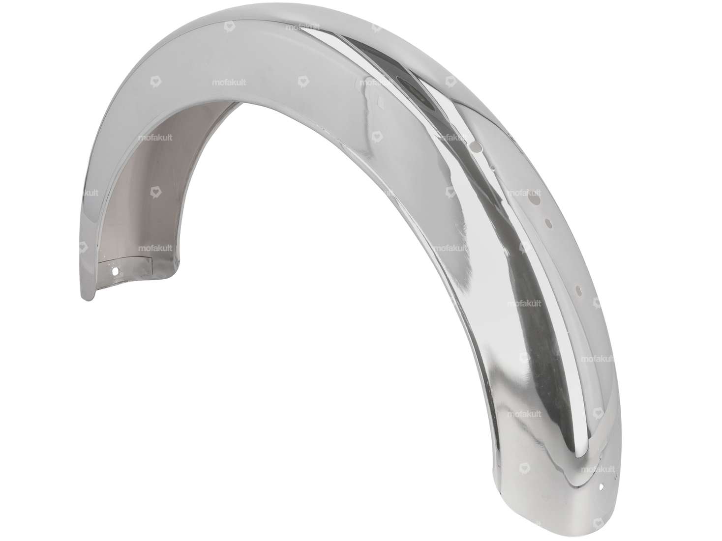 19" Tôle de protection arrière Inox | Zündapp Bergsteiger / Puch Carousel Image 1