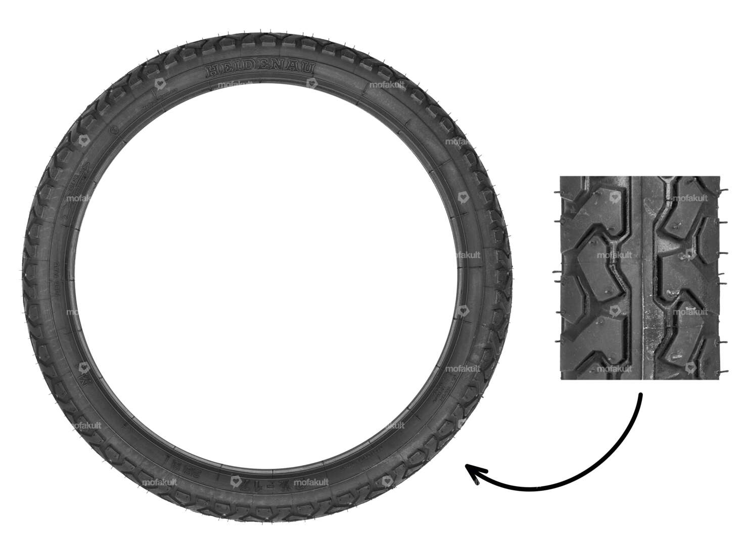 Pneu Heidenau 2.25 x 17" M4 Allround Carousel Image 1