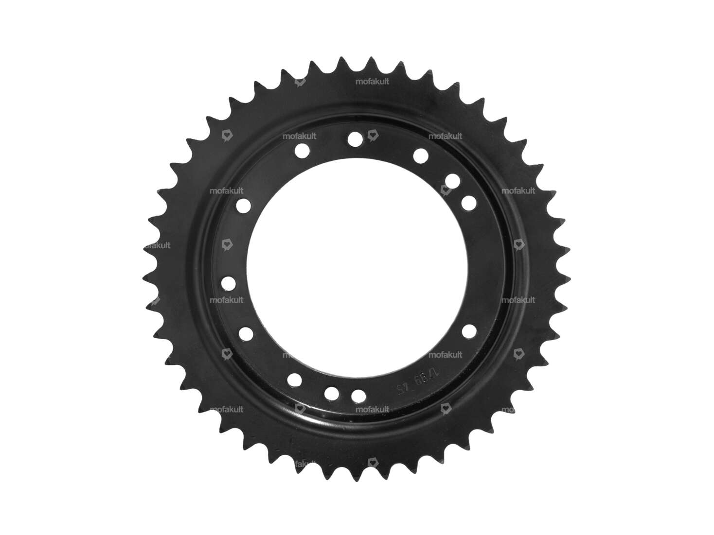 ESJOT sprocket 45 teeth (4/5/6 hole) Ø 98 mm cranked black Carousel Image 1