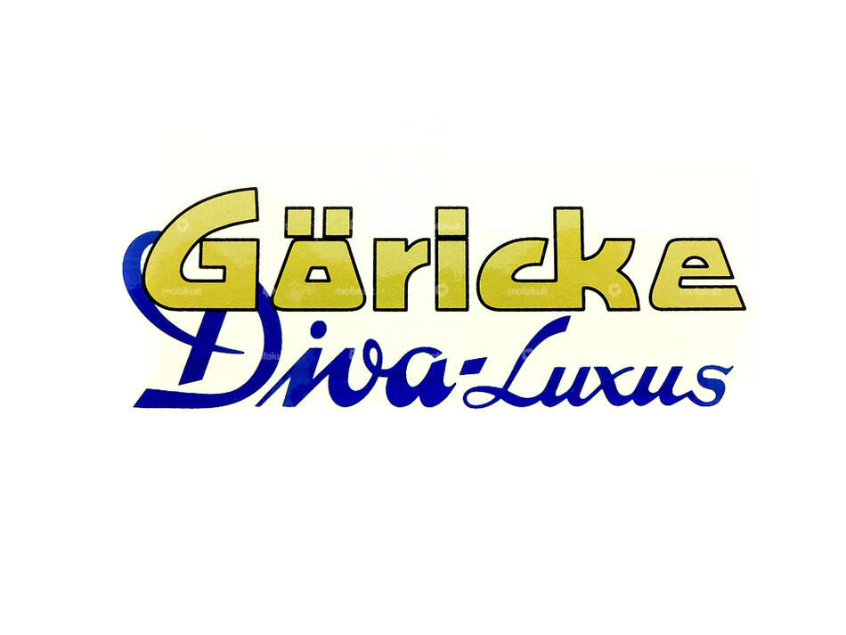 Décalcomanie à l'eau Göricke Diva Luxus Carousel Image 1