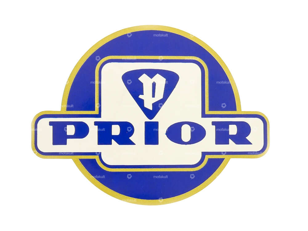 Autocollant "Prior" Ø 53 mm Armoiries Tank Sachs Carousel Image 1