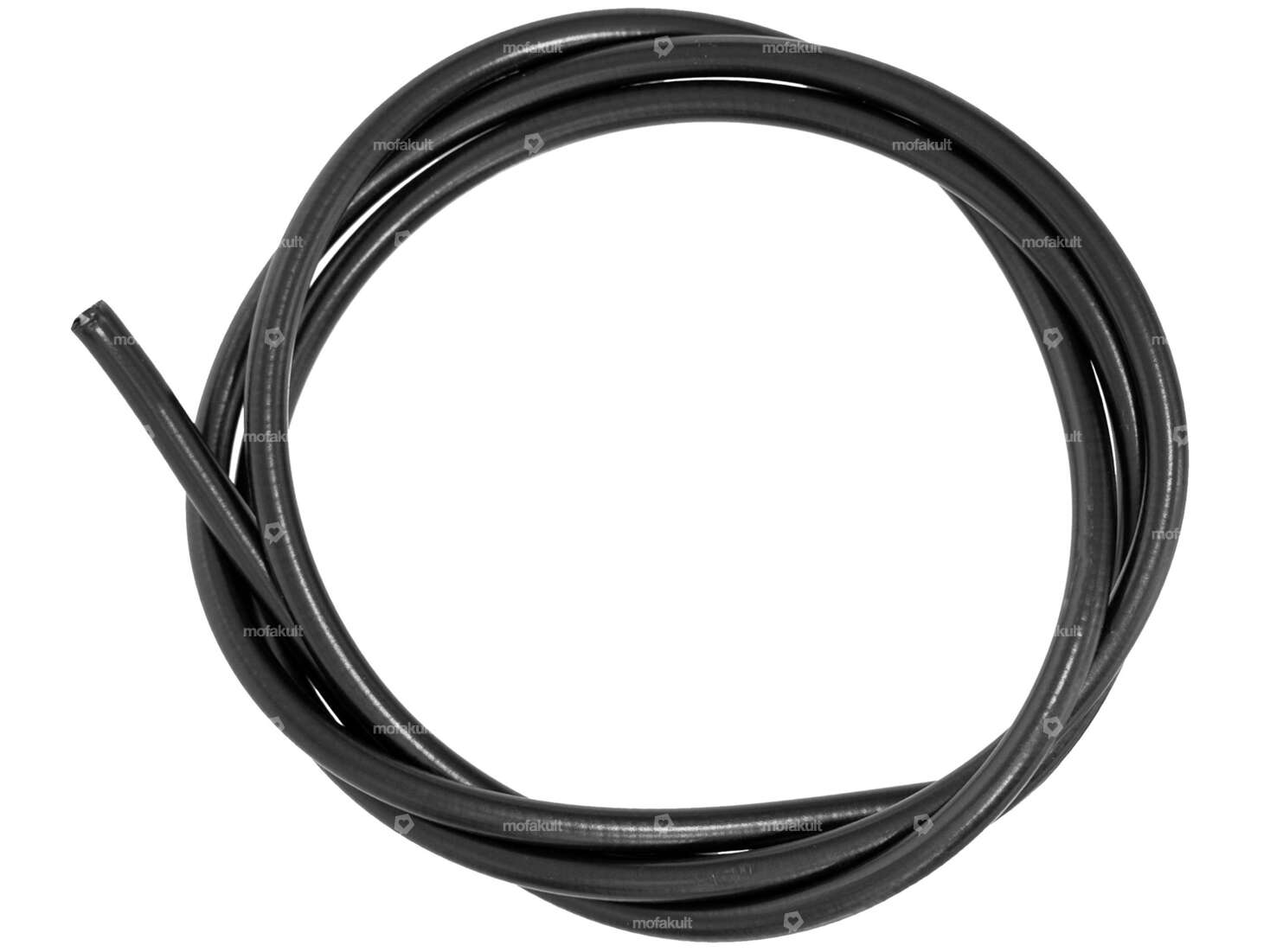 Gaine de câble Ø 7 mm noire (au mètre) Gaine intérieure métallique Carousel Image 1