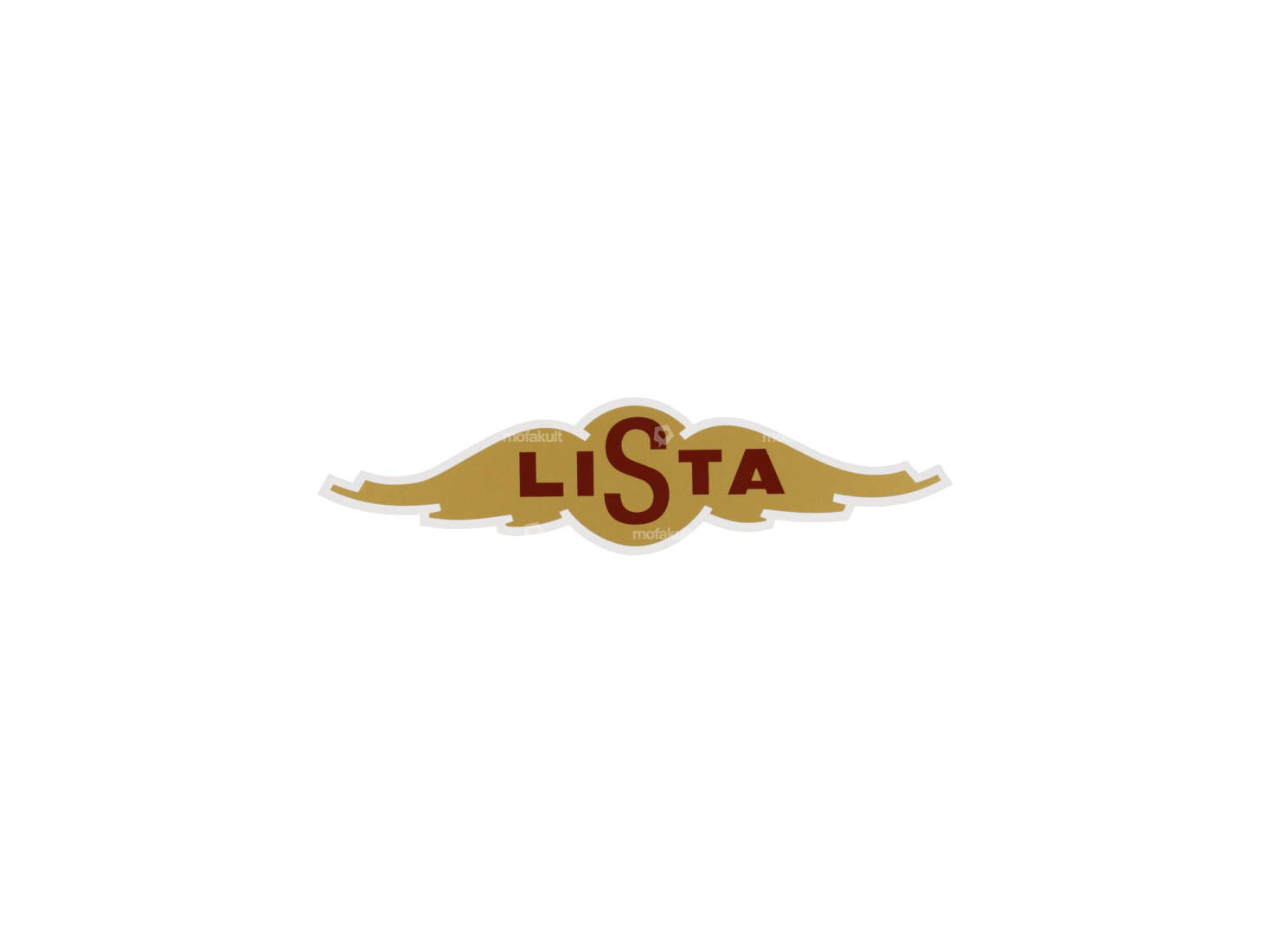 Autocollant "Lista" 75 x 19 mm | Lista Carousel Image 1
