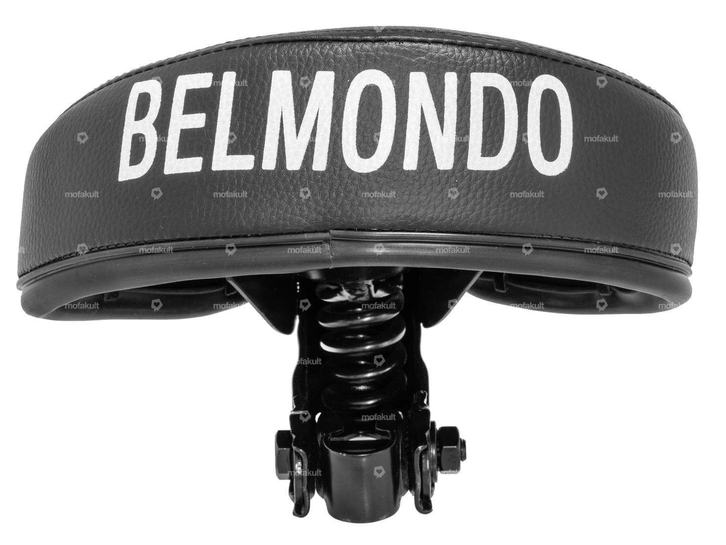 Selle "BELMONDO" inscription basse noire Carousel Image 3