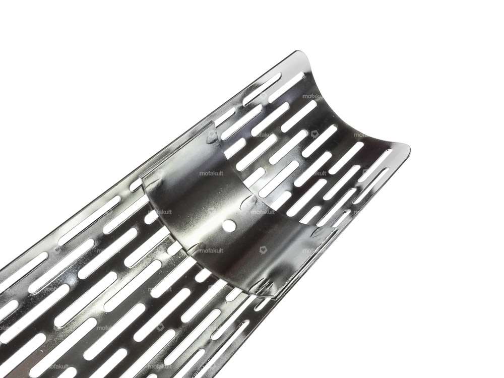 Exhaust heat plate perforated chrome Carousel Image 4