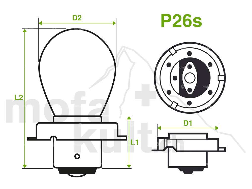 Headlight gray | Piaggio Bravo Carousel Image 4
