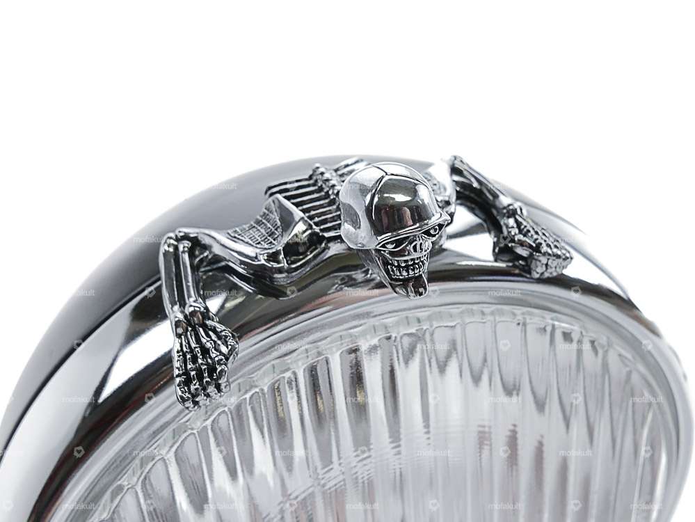 Visor Skull small chrome Carousel Image 5