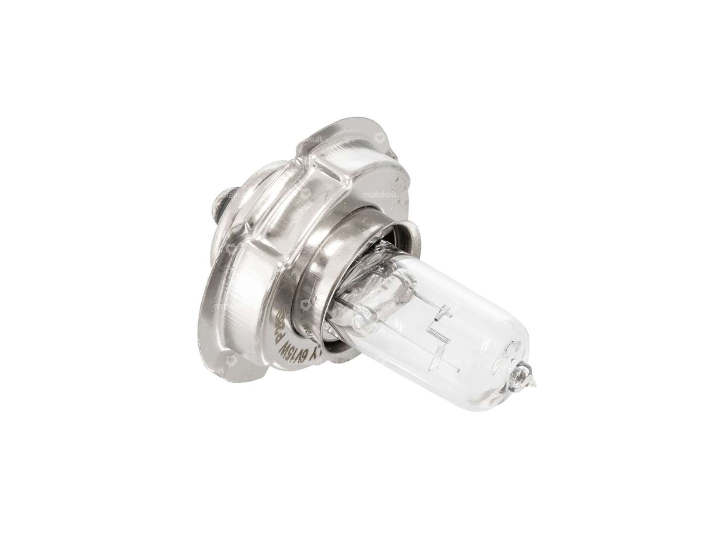 Bulb 6V - 15W (P26s) with collar, halogen, 1 filament Carousel Image 2