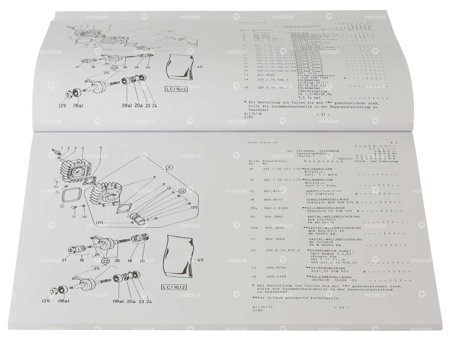 Catalogue de pièces détachées | Puch Cobra 6-Gang (AT, DE) Carousel Image 3