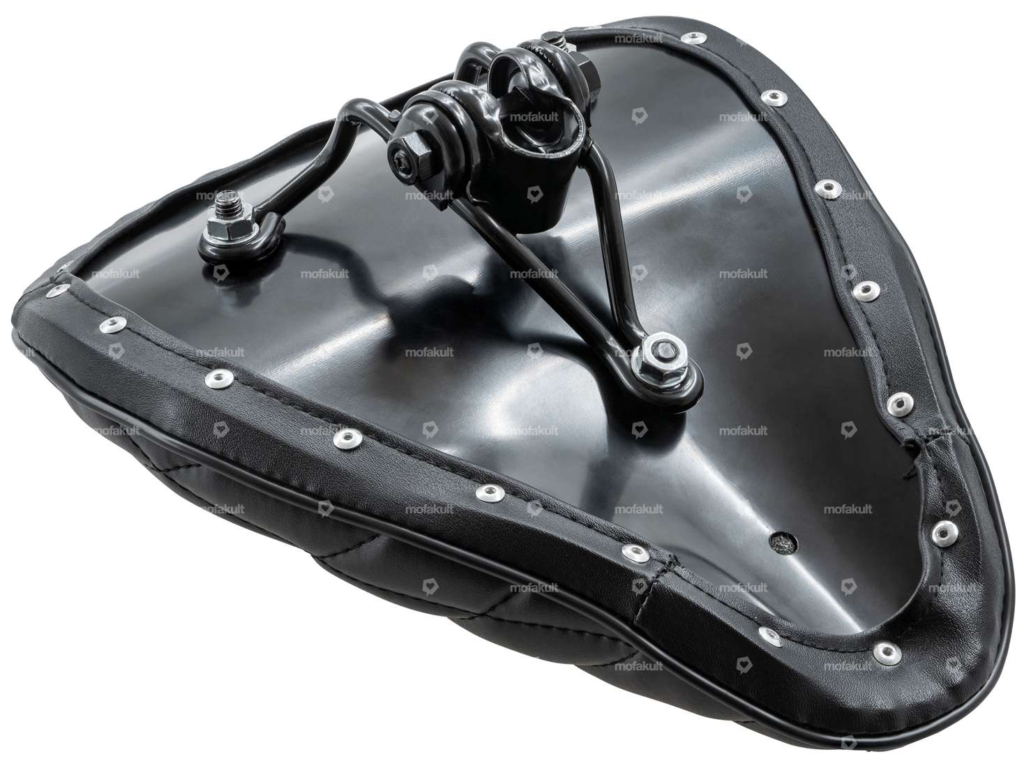 Sellette motif à carreaux noir Carousel Image 3