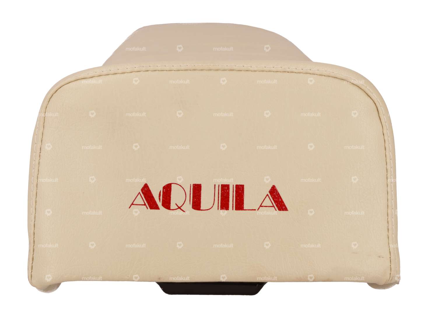 Selle Aquila beige / rouge NOS | Piaggio SI Carousel Image 3