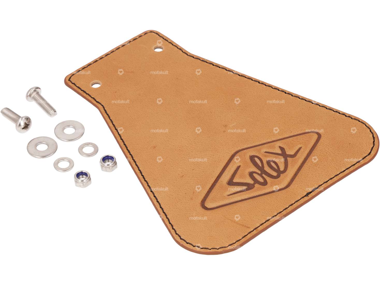 66HEROES Chiffon anti-éclaboussures "Solex" étroit Cuir Carousel Image 2