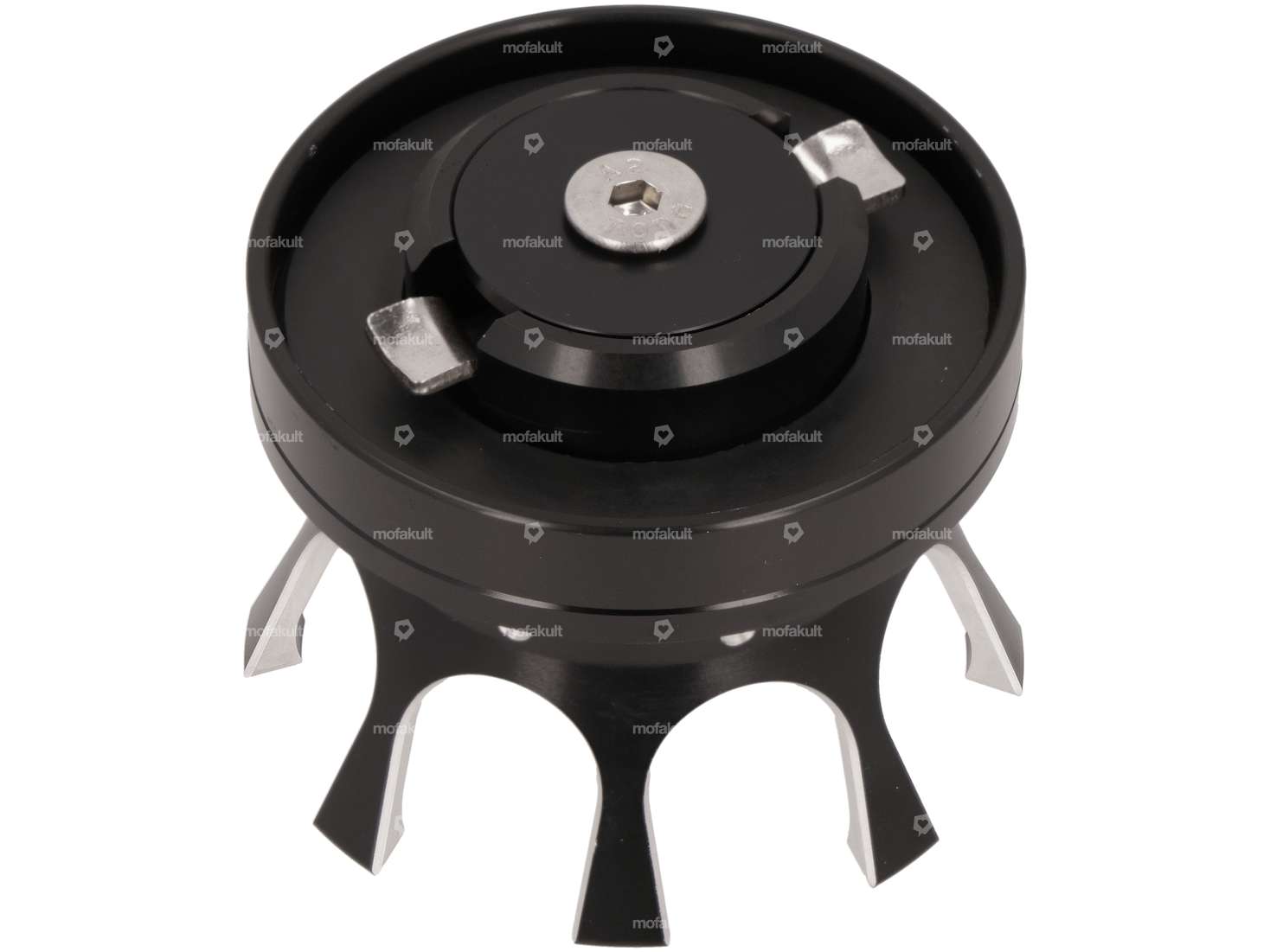 66HEROES Bouchon de réservoir noir 40 mm baïonnette "Crown Carousel Image 2