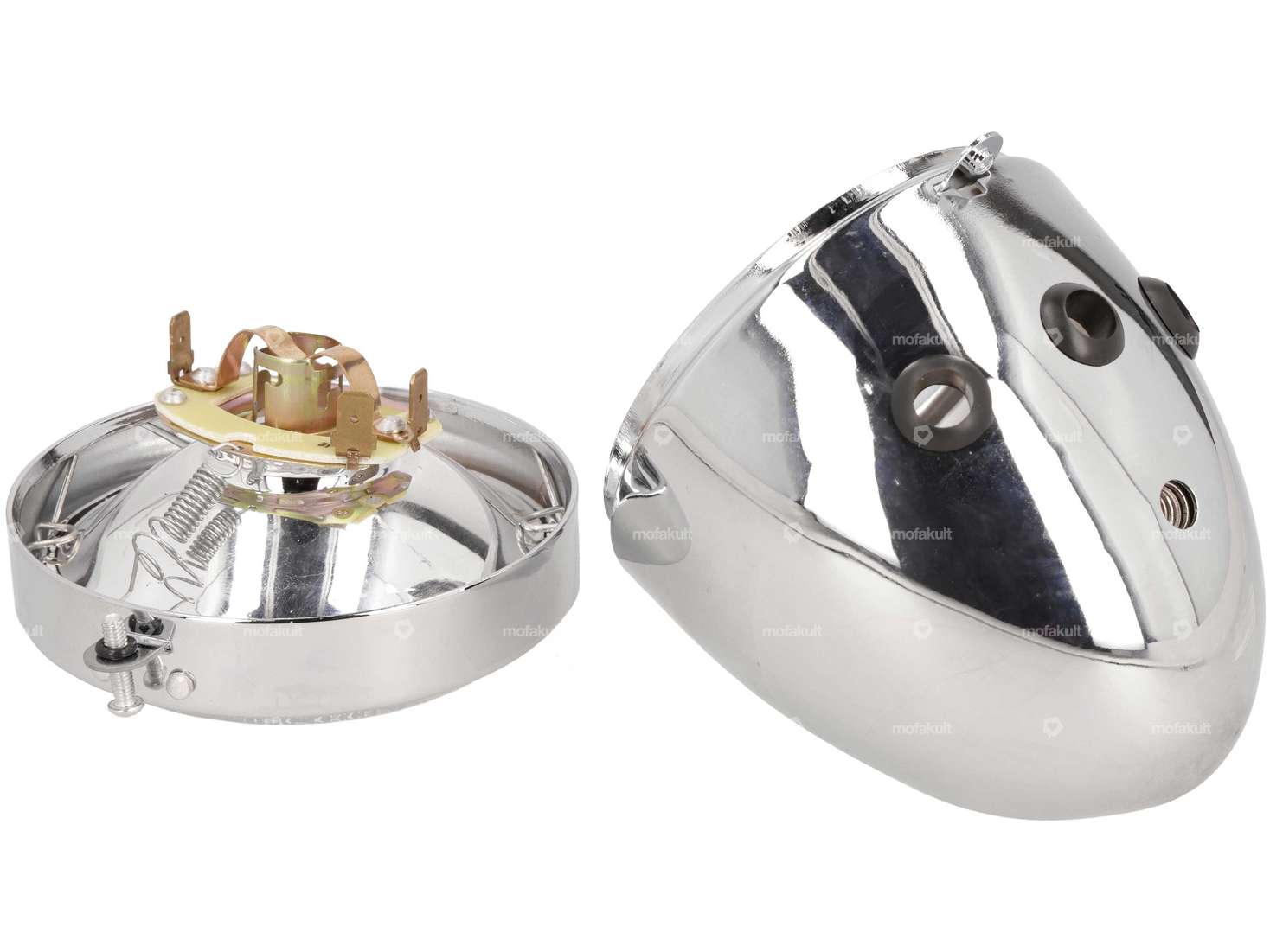 Egg lamp Ø 103 mm (central mounting) chrome Carousel Image 4