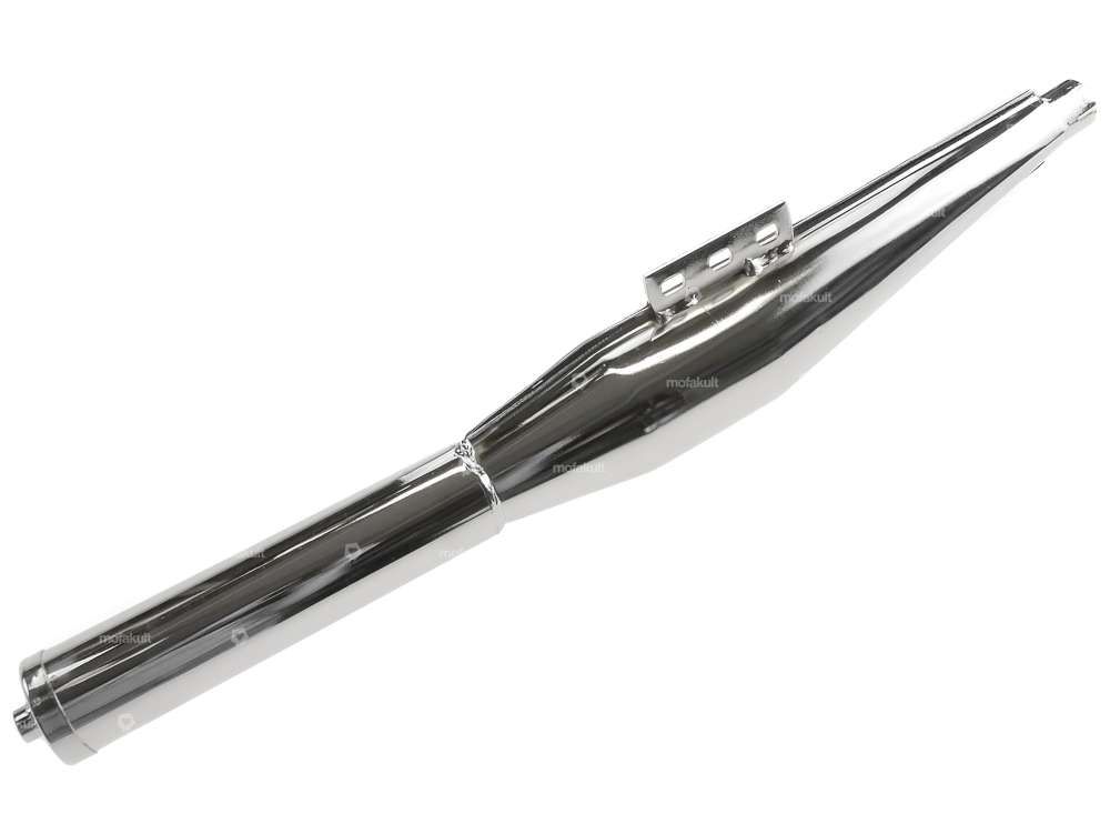 Jamarcol Cross pot d'échappement 28 mm chrome Carousel Image 1