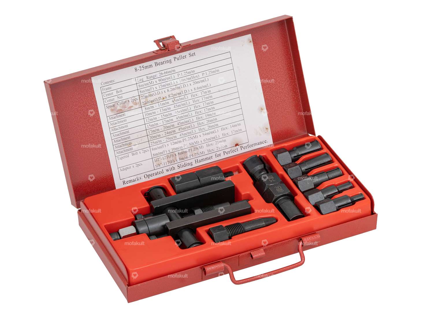 GPO Kit d'extracteur de roulement intérieur Carousel Image 2