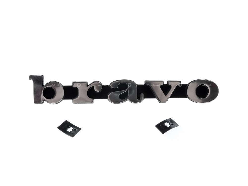 Emblème "bravo" aluminium 3D | Piaggio Bravo Carousel Image 1