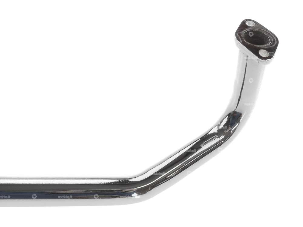 Exhaust 25 mm straight outlet chrome | Tomos Carousel Image 3