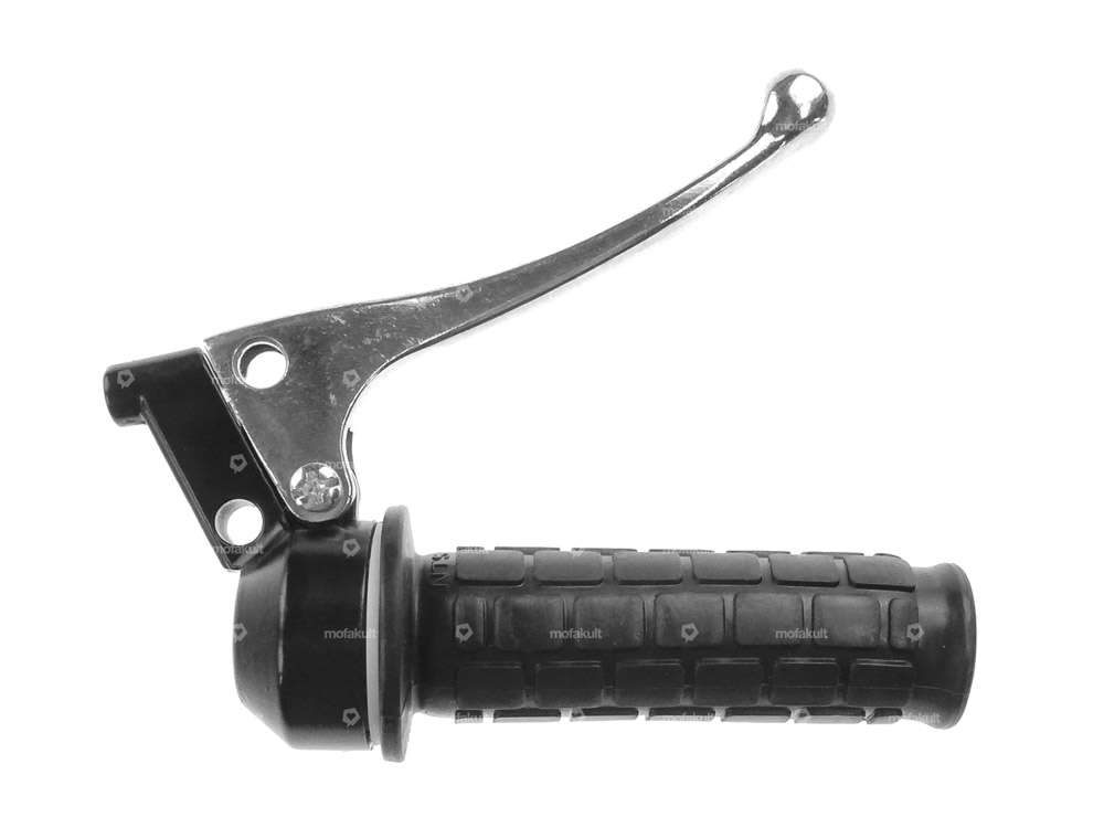 Poignée de gaz en fonte noire Carousel Image 1